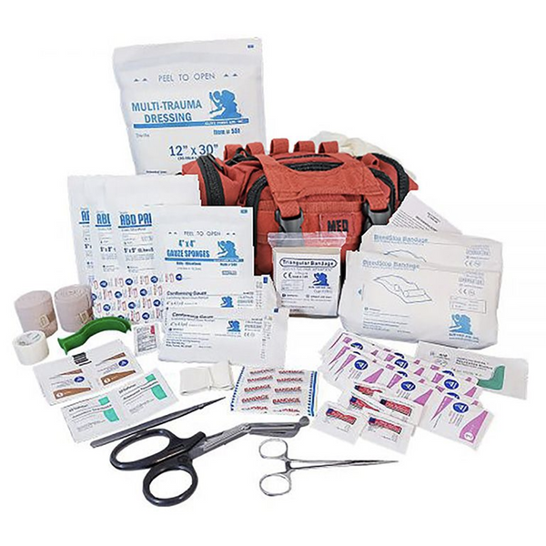 First Aid Rapid Response Kit / Red