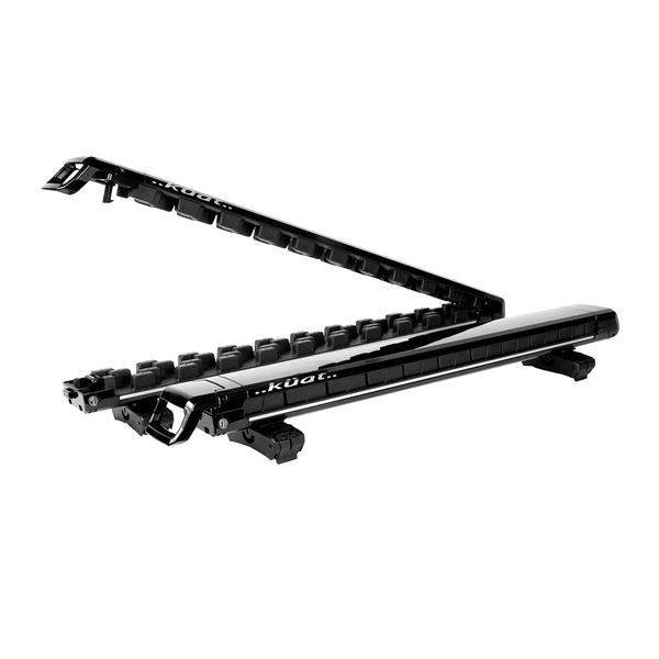 Grip Ski Rack - Black Metallic with Gray - 4 Skies